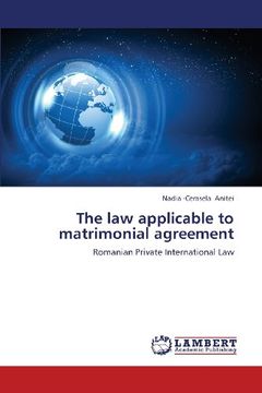 portada The Law Applicable to Matrimonial Agreement