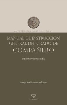 portada Manual de Instruccion General del Grado de Compañero (in Spanish)