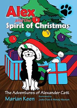 portada Alex and the Spirit of Christmas (The Adventures of Alexander Catt) (en Inglés)