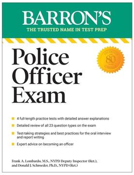 portada Police Officer Exam, Eleventh Edition (Barron'S Test Prep) (in English)