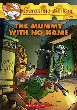 portada Geronimo Stilton & the Mummy With no Name - Scholastic 