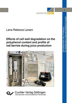 portada Effects of Cell Wall Degradation on the Polyphenol Content and Profile of red Berries During Juice Production (en Inglés)