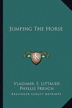 portada jumping the horse (in English)