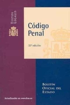 portada Codigo Penal, 33ª ed. (in Spanish)