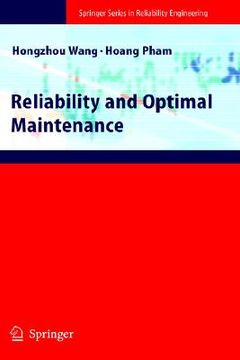 portada reliability and optimal maintenance (en Inglés)