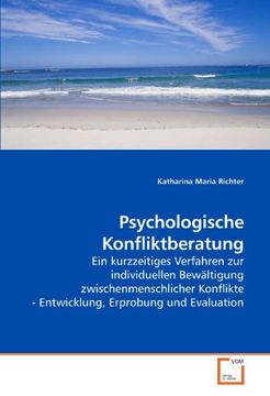 portada Psychologische Konfliktberatung