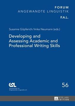 portada Developing and Assessing Academic and Professional Writing Skills (en Inglés)