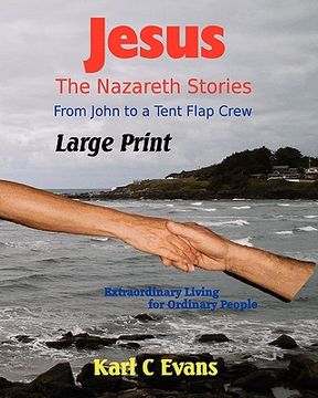 portada jesus - the nazareth stories large print (en Inglés)