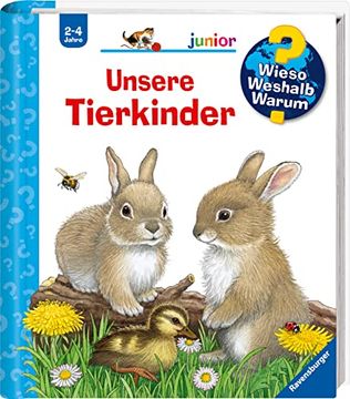portada Unsere Tierkinder (Wieso? Weshalb? Warum? Junior, Band 15) (en Alemán)