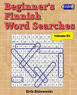 portada Beginner's Finnish Word Searches - Volume 2 (en Finlandés)