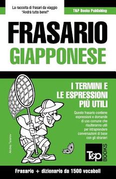 portada Frasario Italiano-Giapponese e dizionario ridotto da 1500 vocaboli (en Italiano)