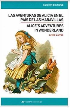 portada Alice Adventures in Wonderlnd Aventuras de Alicia en el Pais de las Maravillas