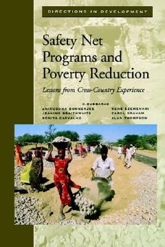 portada safety net programs and poverty reduction: lessons from cross-country experience (en Inglés)