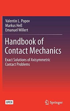 portada Handbook of Contact Mechanics: Exact Solutions of Axisymmetric Contact Problems (en Inglés)