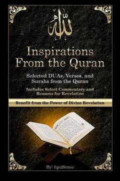 portada Inspirations from the Quran - Selected DUAs, Verses, and Surahs from the Quran: Includes Select Commentary, Tafsir, and Reasons for Revelation