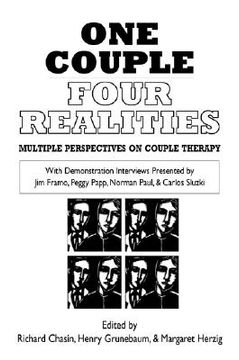 portada one couple, four realities: multiple perspectives on couple therapy (en Inglés)