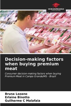 portada Decision-making factors when buying premium meat