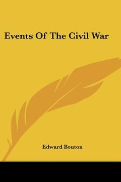 portada events of the civil war (in English)