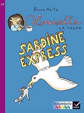 portada Ribambelle cp Série Violette éd. 2014 - Sardine Express - Album bd 6 (Ribambelle Lecture)