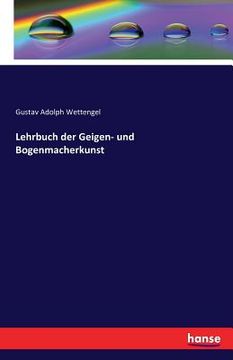 portada Lehrbuch der Geigen- und Bogenmacherkunst (en Alemán)