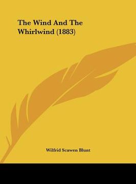 portada the wind and the whirlwind (1883) (en Inglés)