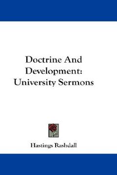 portada doctrine and development: university sermons (en Inglés)