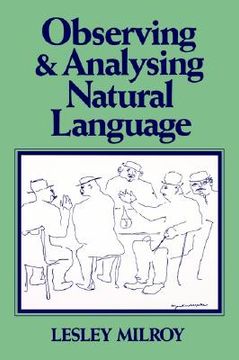portada observing and analysing natural language (en Inglés)