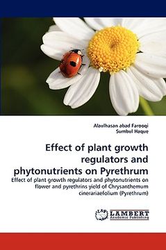 portada effect of plant growth regulators and phytonutrients on pyrethrum (in English)