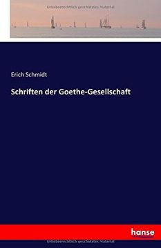 portada Schriften der Goethe-Gesellschaft (German Edition)