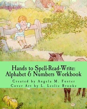 portada Hands to Spell-Read-Write: Alphabet & Numbers Workbook