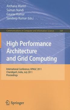 portada high performance architecture and grid computing