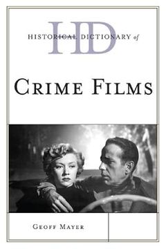 portada historical dictionary of crime films