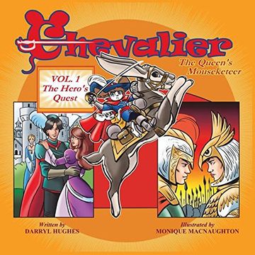 portada Chevalier The Queen's Mouseketeer: Volume One: The Hero's Quest (Fantasy Books for Kids, volume one) (en Inglés)