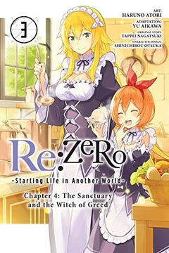 portada Re: Zero -Starting Life in Another World-, Chapter 4: The Sanctuary and the Witch of Greed, Vol. 3 (en Inglés)