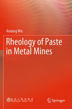 portada Rheology of Paste in Metal Mines (en Inglés)