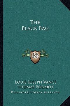 portada the black bag (in English)
