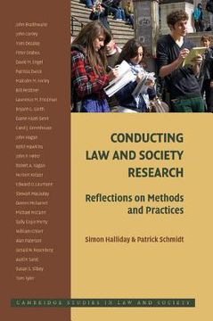 portada Conducting law and Society Research: Reflections on Methods and Practices (Cambridge Studies in law and Society) 