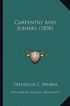 portada carpentry and joinery (1898)