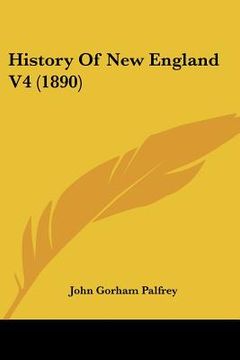 portada history of new england v4 (1890) (en Inglés)