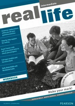 portada Real Life Global Intermediate Workbook & Multi-Rom Pack (en Inglés)