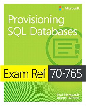 portada Exam Ref 70-765 Provisioning SQL Databases