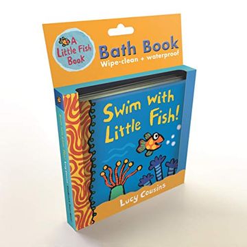 portada Swim With Little Fish! Bath Book 