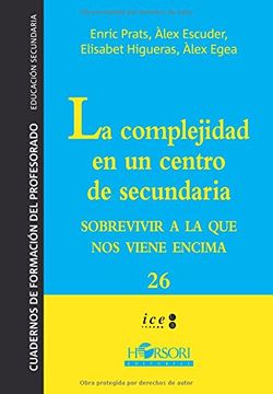 portada La Complejidad en un Centro de Secundaria (in Spanish)