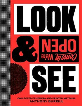 portada Anthony Burrill: Look & See: Collected Ephemera and Printed Material (en Inglés)