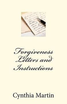 portada forgivness letters and instructions (en Inglés)