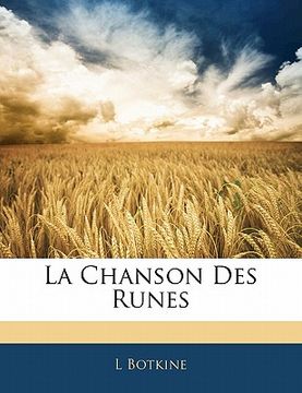 portada La Chanson Des Runes (en Francés)