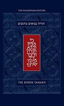 portada The Koren Compact Tanakh, Magerman Edition (Hebrew and English Edition)