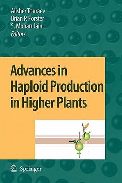 portada advances in haploid production in higher plants (en Inglés)
