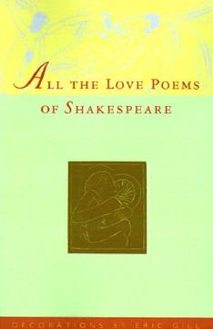 portada all the love poems of shakespeare (en Inglés)