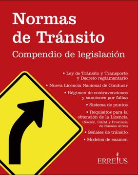 portada Normas de Transito Compendio de Legislacion